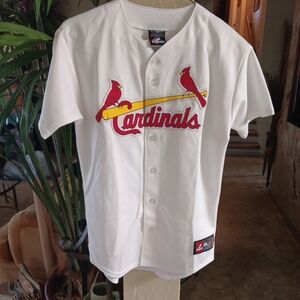 Majestic cardinals jersey youth large